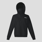 mens black pullover masked hoodie by anniou