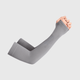 gray Mosquito Repellent UV Arm Sleeves