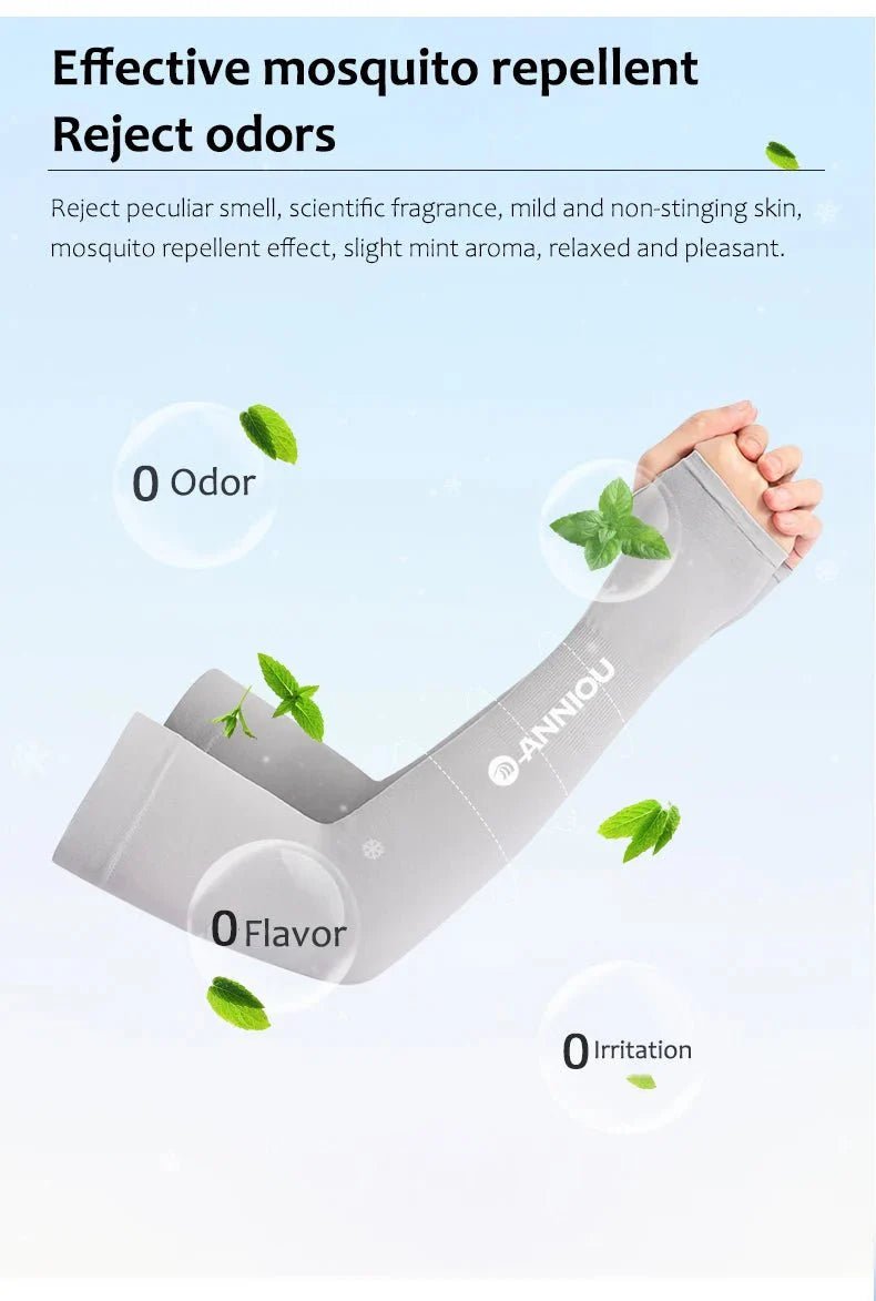 mosquito repellent UPF50+ Cooling Arm Sleeves