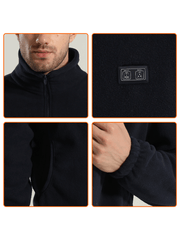 Dual Control 5 Area Heated Fleece Jacket