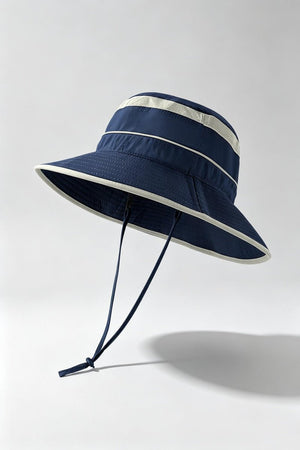 #navy UPF 50+ Breathable Bucket Hat