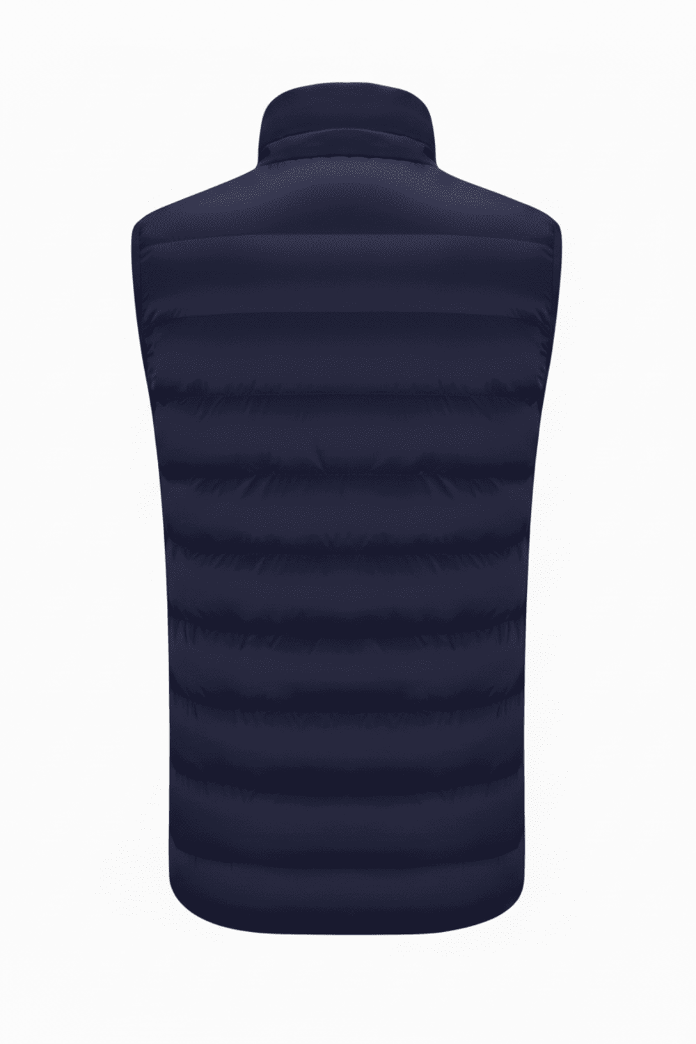 navy puffer vest for men