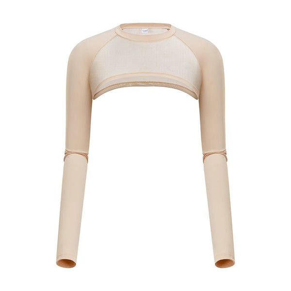 #nude upf50 ice silk golf mesh shrug