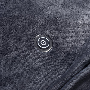 one-touch heating switch on heating cape fabric