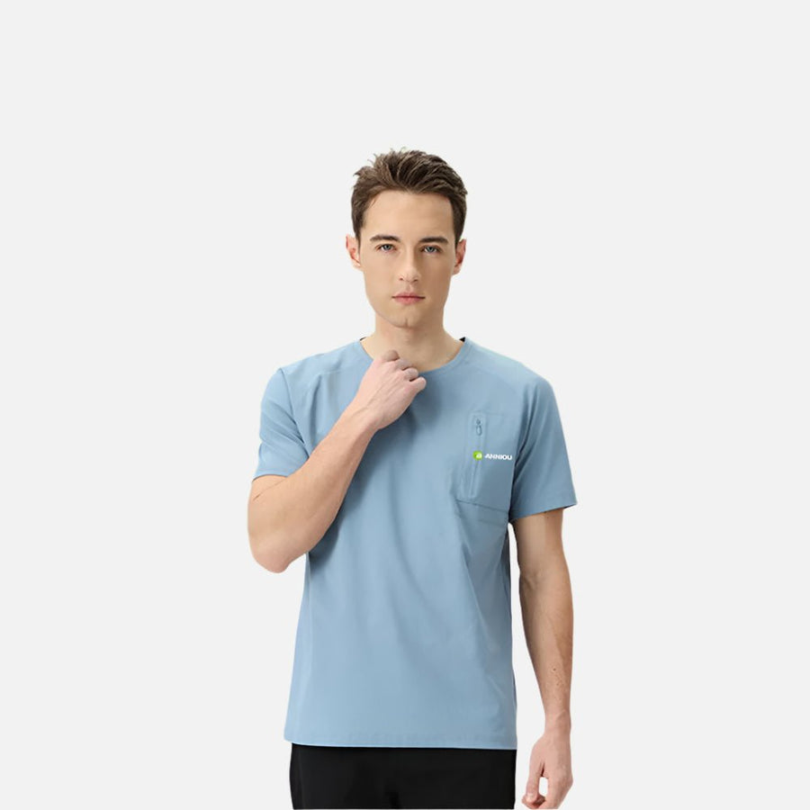 Outdoor Men's Fitness Training Breathable T-shirt - Sidiou Group