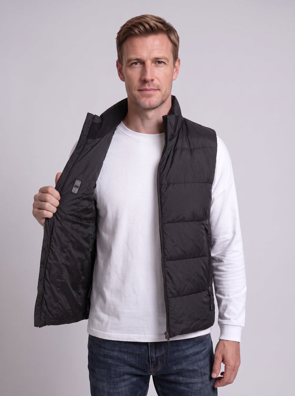 #Black outdoor skiing heated insulated jacket