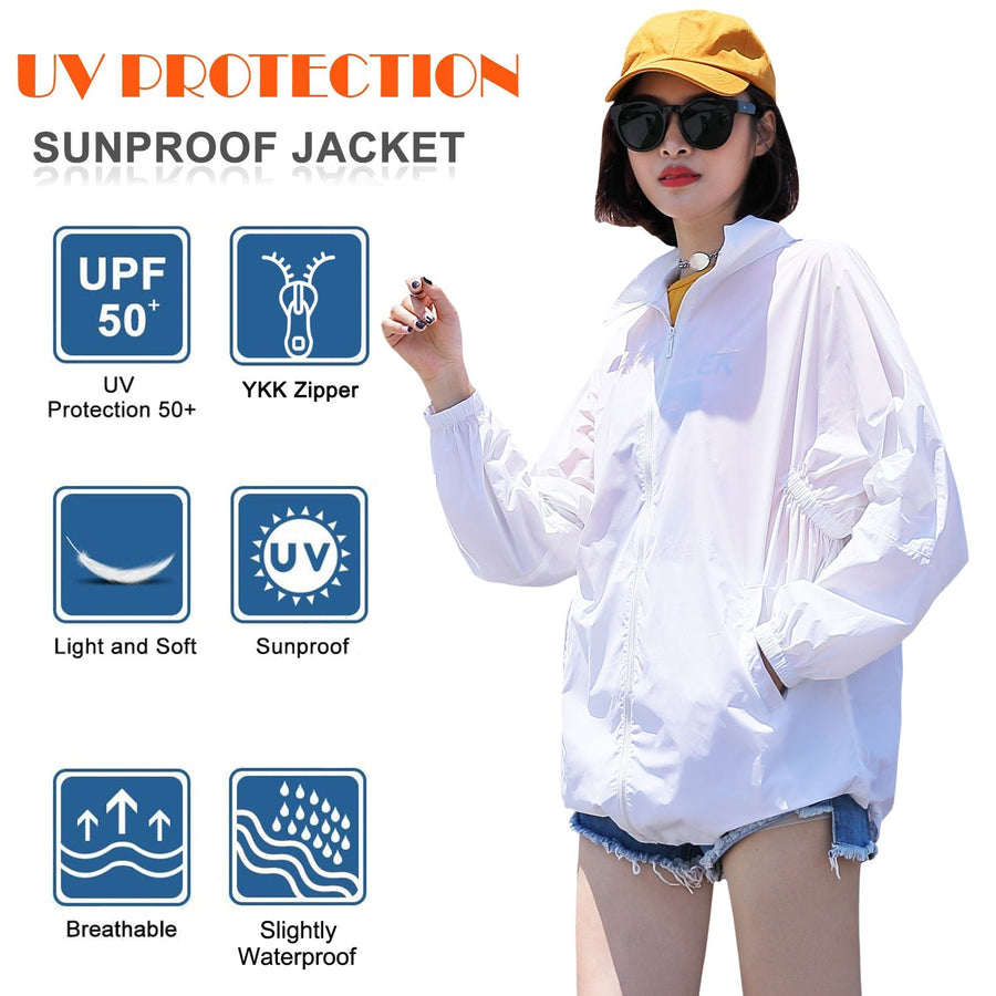 Oversized Sun Protection Jacket - Sidiou Group