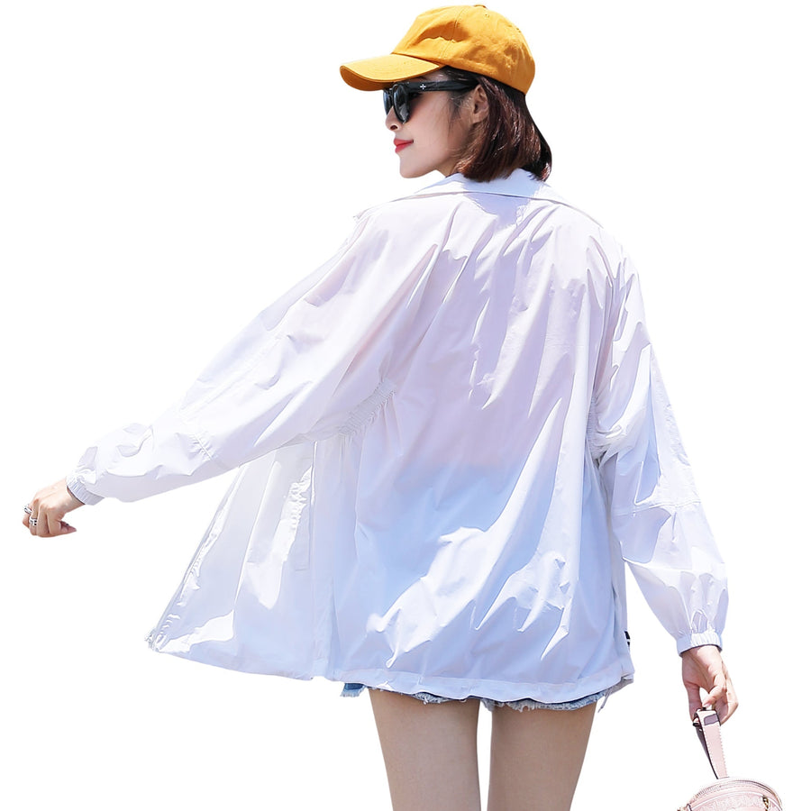 Oversized Sun Protection Jacket - Sidiou Group