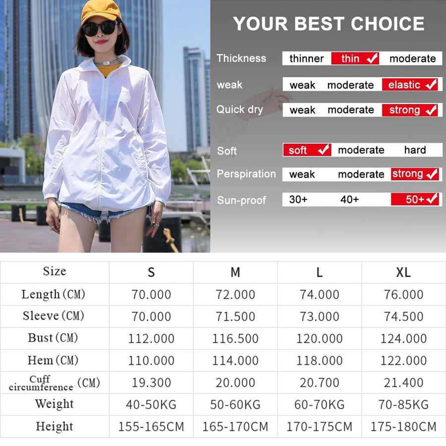Oversized Sun Protection Jacket - Sidiou Group