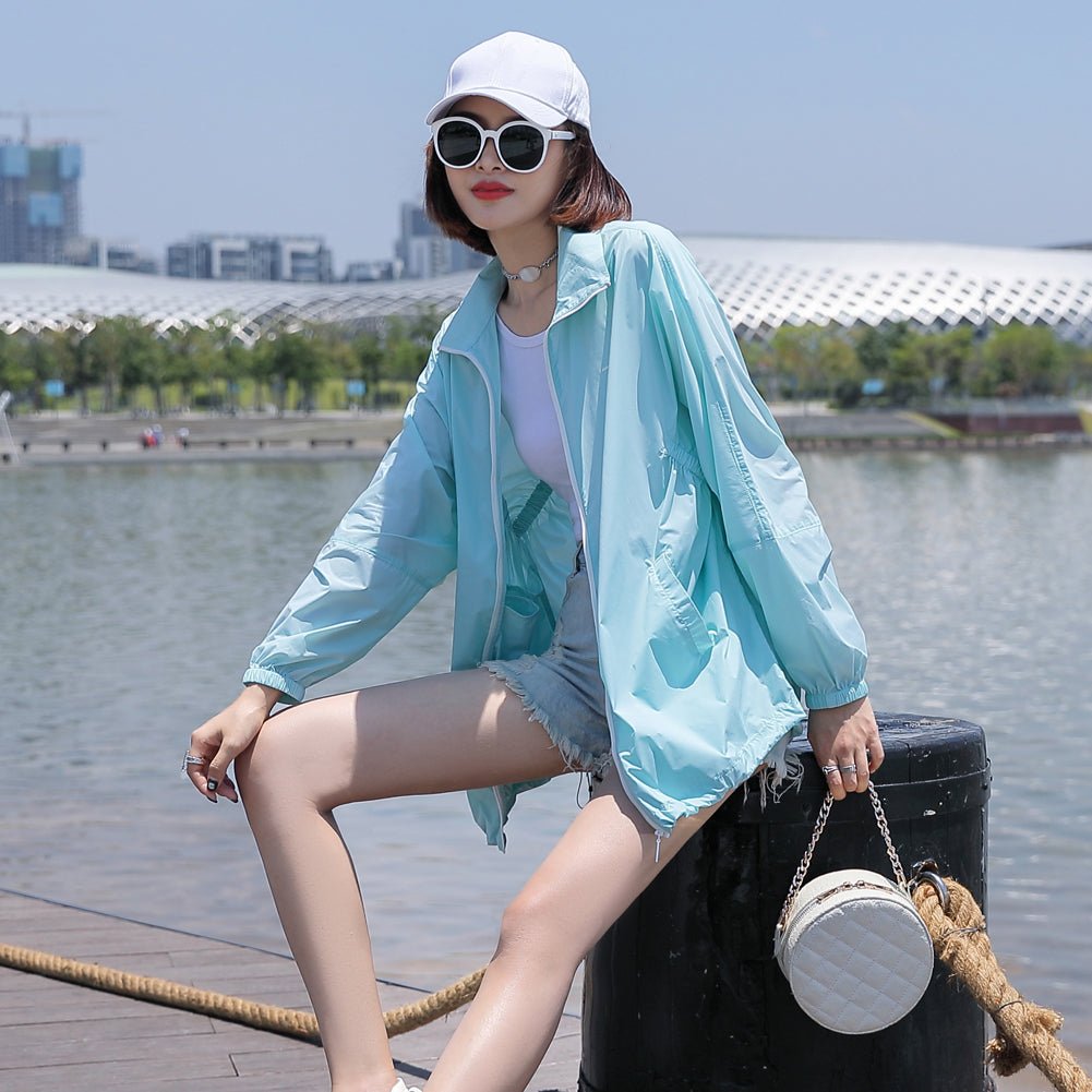 Oversized Sun Protection Jacket - Sidiou Group