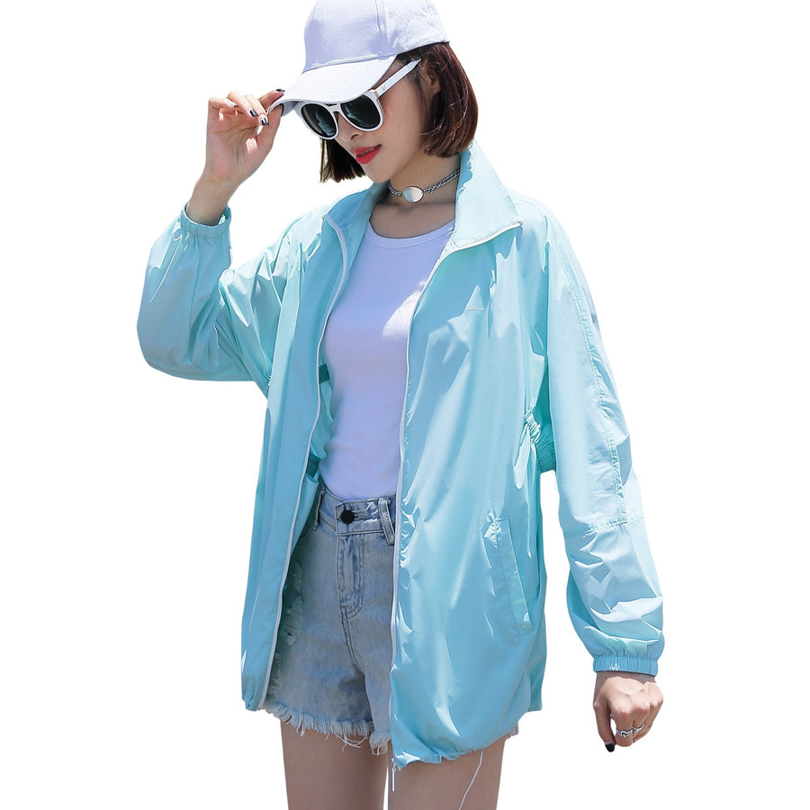 Oversized Sun Protection Jacket - Sidiou Group