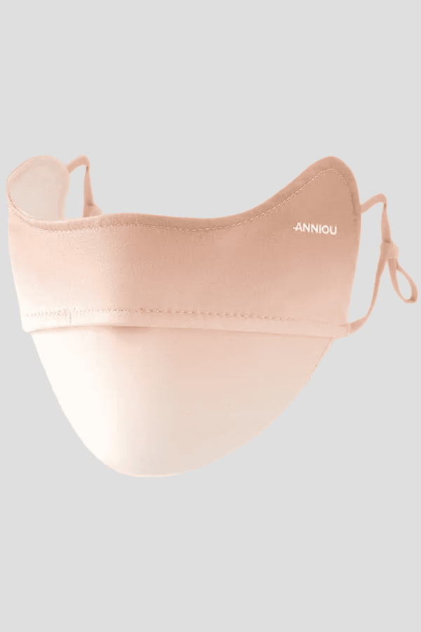 peach Blush Sun Protection Face Mask