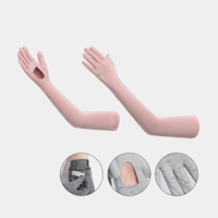 pink Full Arm UV Protection Sleeves