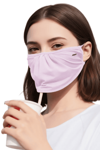 Light pink Uv Protection Shell Face Mask