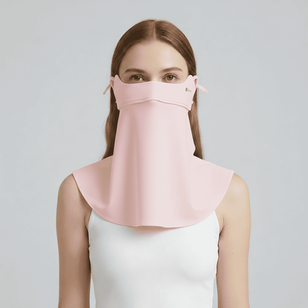 Pink Face Cover UPF 100