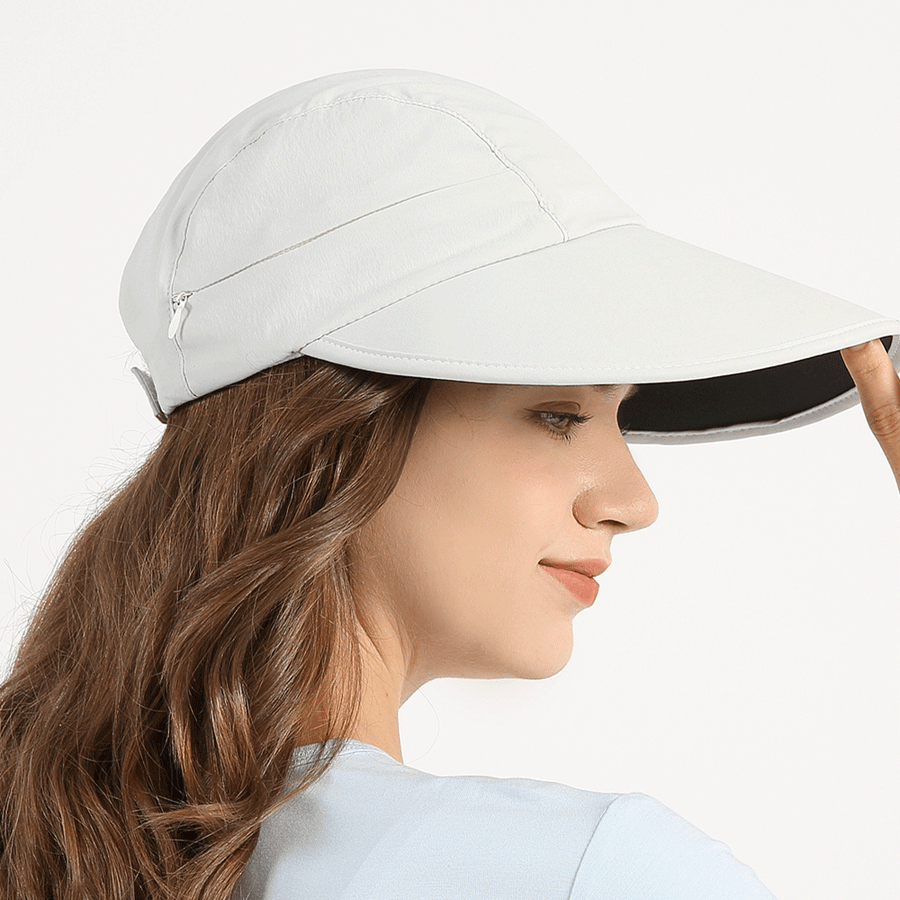 Pocket Wide Brim Sun Baseball Cap - Sidiou Group