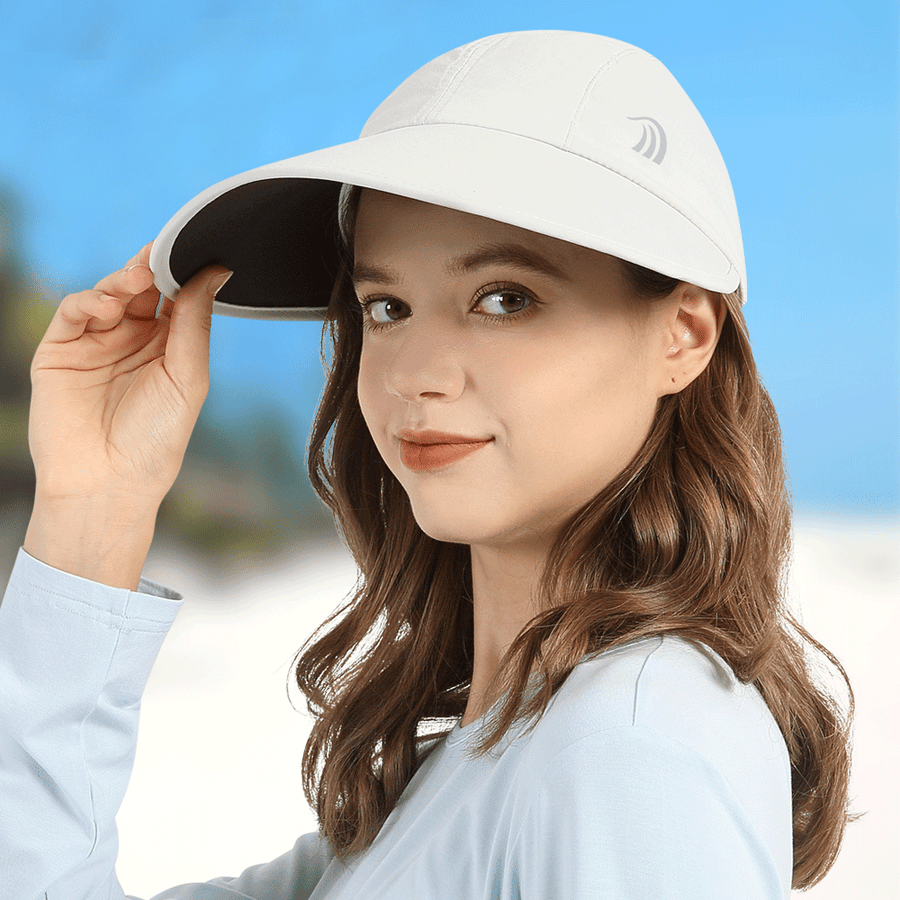 Pocket Wide Brim Sun Baseball Cap - Sidiou Group