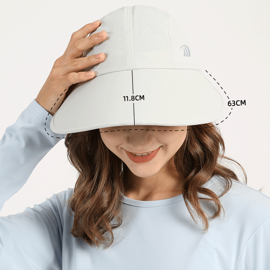 Pocket Wide Brim Sun Baseball Cap - Sidiou Group