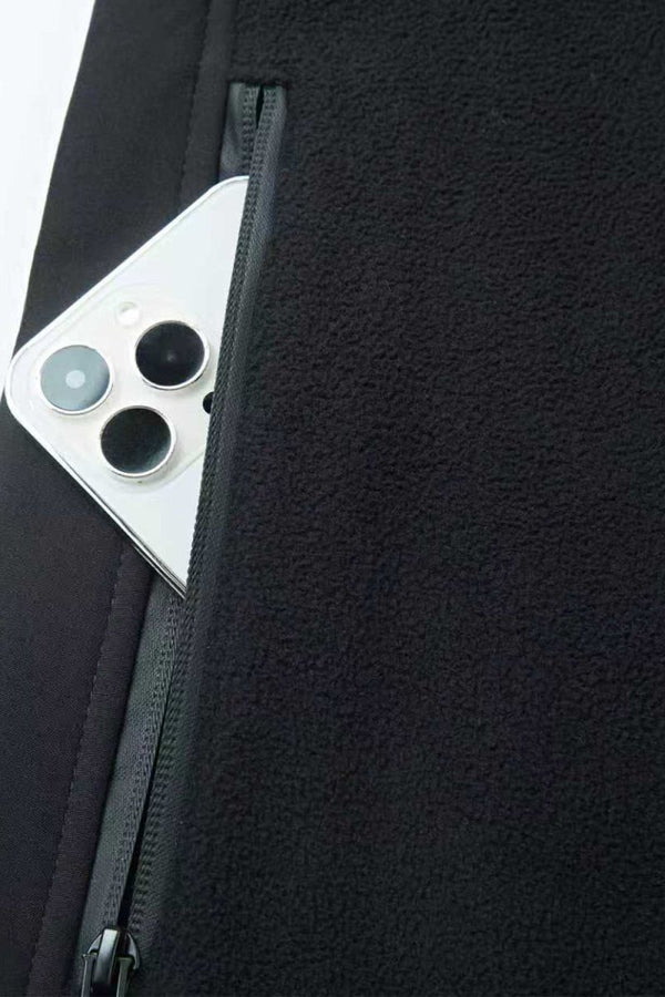 pocket for heated fleece vest