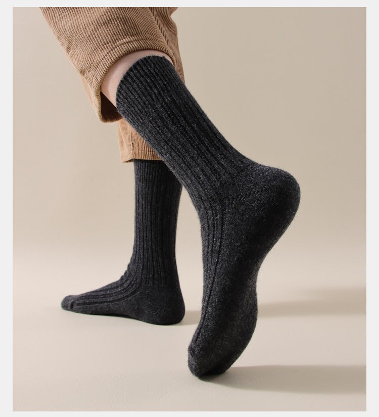 Premium 90% Wool Striped Socks - Sidiou Group