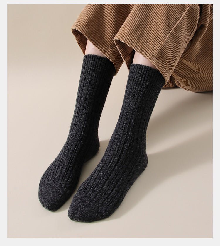 Premium 90% Wool Striped Socks - Sidiou Group