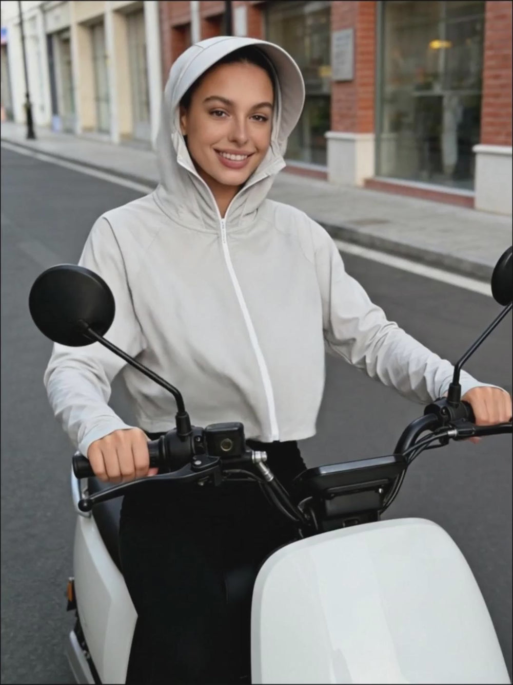 Kapuzensweatjacke UPF 100+