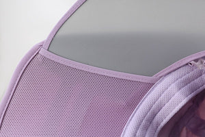 #purple Sun Hat of inner brim detail