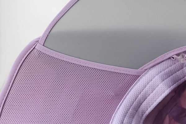 #purple Sun Hat of inner brim detail