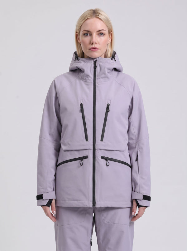 #purple Women's Snowboard Jacket