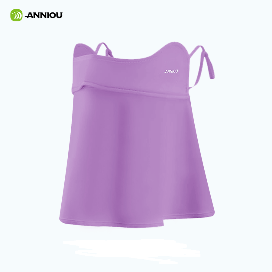 Purple Anniou UPF 50+ Anti UV Dust Face Cover 