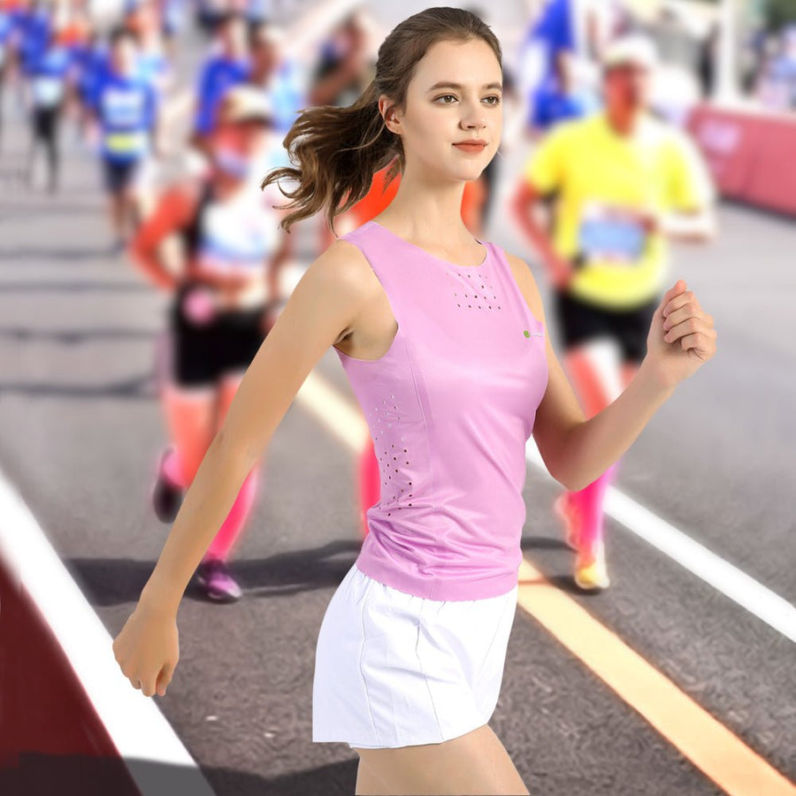 Quick - drying Antibacterial Seamless Sports Vest - Sidiou Group