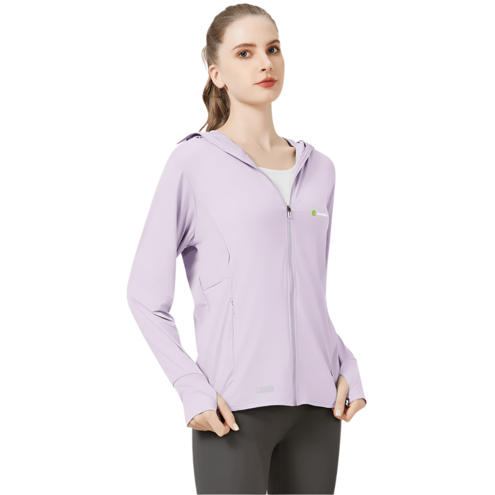 Raw Yarn Ice Silk Hooded Sun Protection Jacket - Sidiou Group