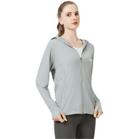 Raw Yarn Ice Silk Hooded Sun Protection Jacket - Sidiou Group