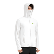Raw Yarn Ice Silk Hooded Sun Protection Jacket - Sidiou Group