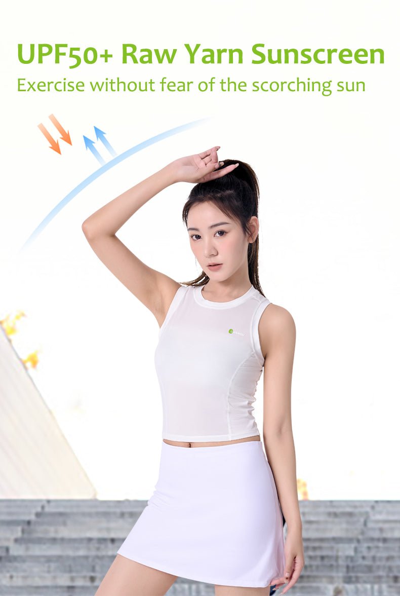 Raw Yarn Quick Dry Antibacterial Sports Vest - Sidiou Group