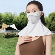 Raw Yarn Uv Protection Face Mask Neck Gaiter - Sidiou Group