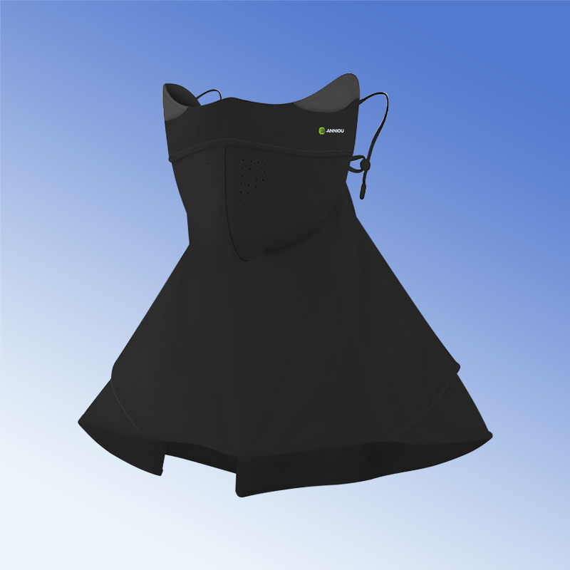 Raw Yarn Uv Protection Face Mask Neck Gaiter - Sidiou Group