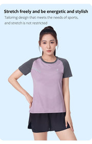 Raw Yarn UV Protection Running T-Shirt - Sidiou Group