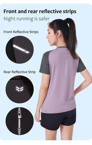 Raw Yarn UV Protection Running T-Shirt - Sidiou Group