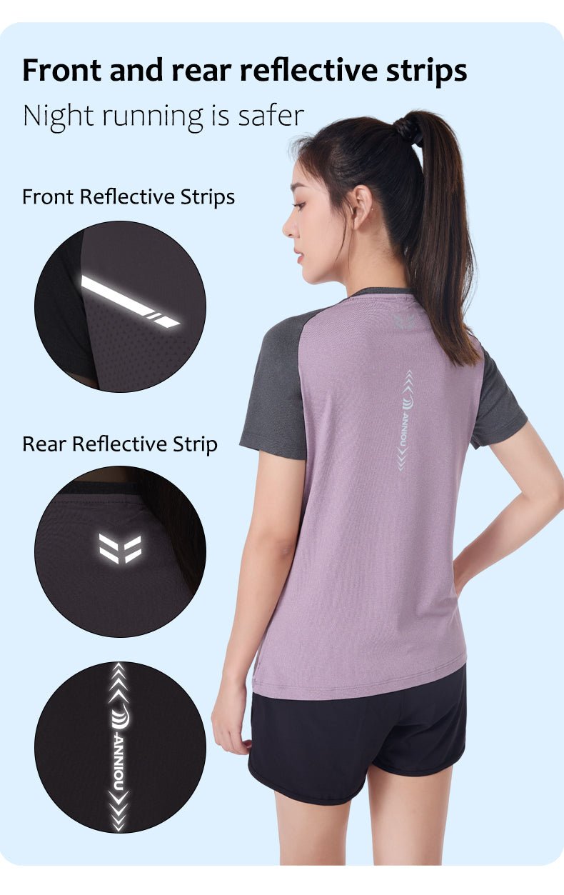 Raw Yarn UV Protection Running T-Shirt - Sidiou Group