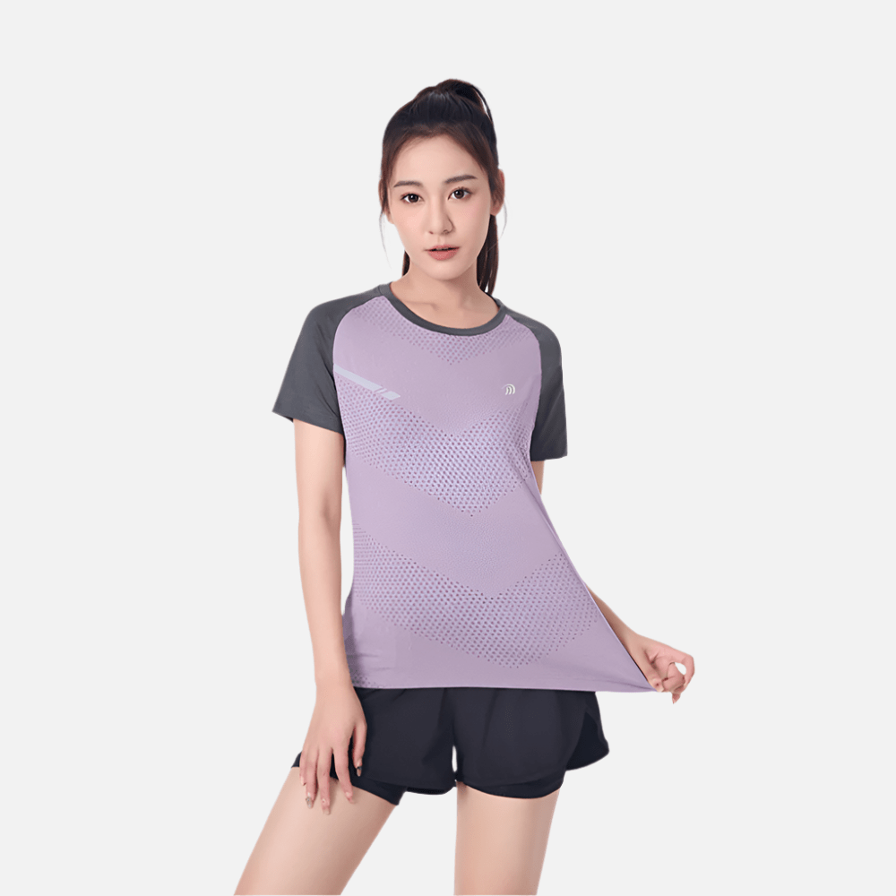 Raw Yarn UV Protection Running T-Shirt - Sidiou Group