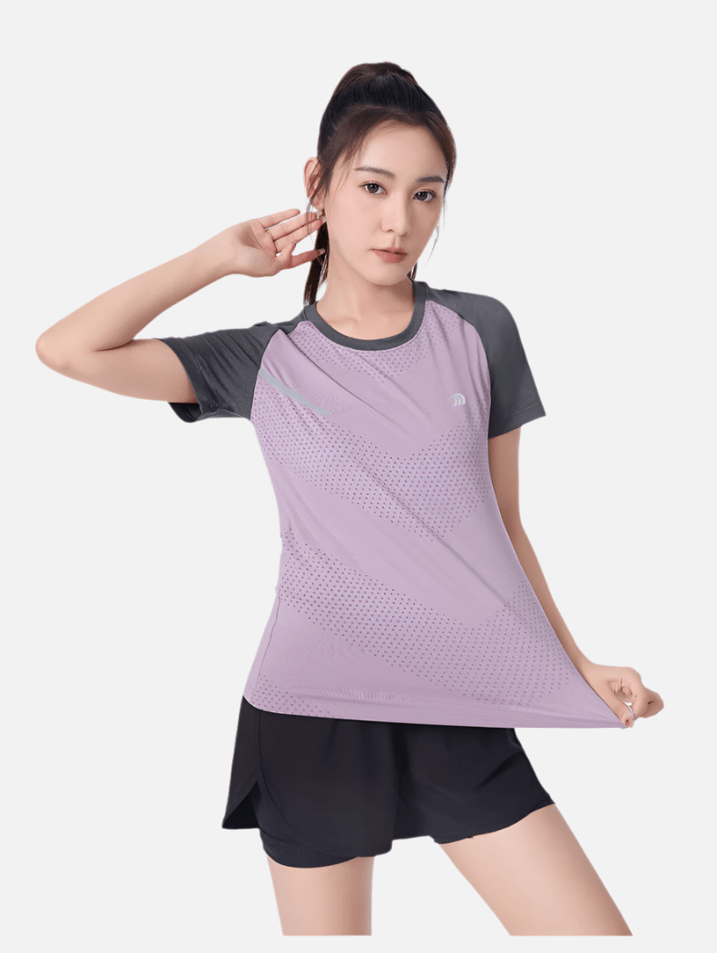 Raw Yarn UV Protection Running T-Shirt - Sidiou Group