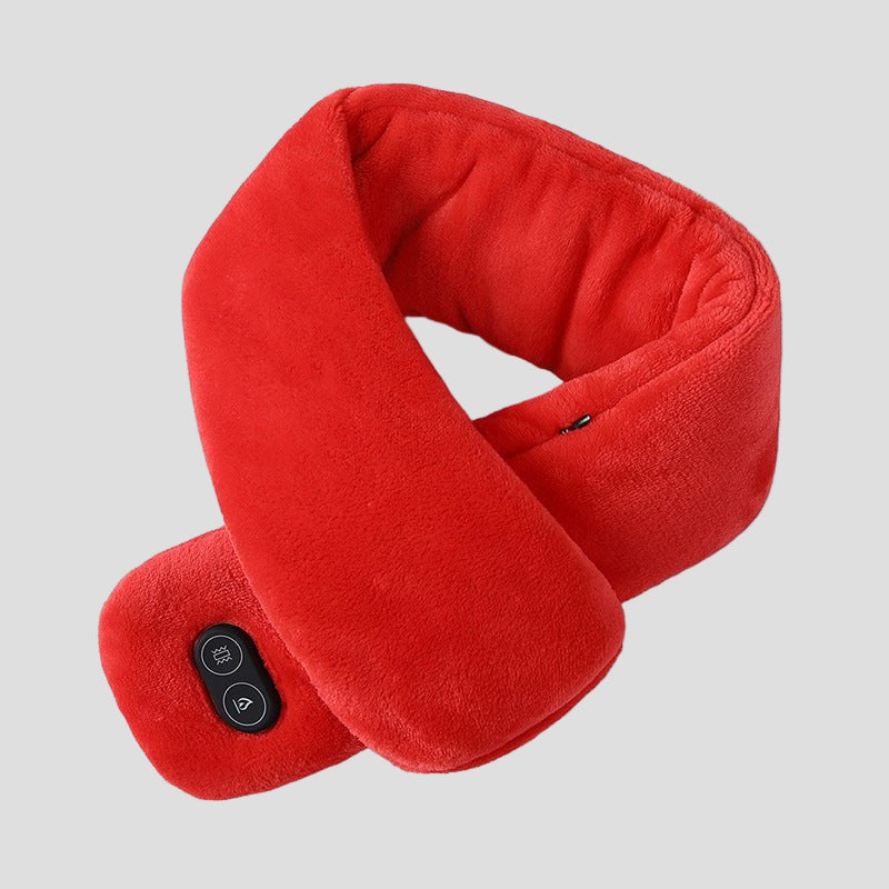 red Heated Massage Scarf
