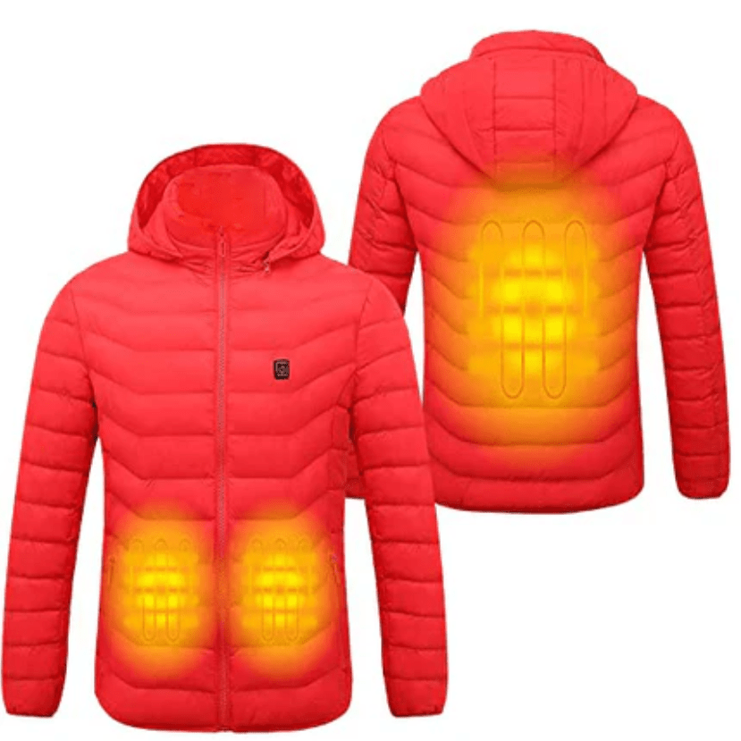 Single Button 3 Area Heated Jacket