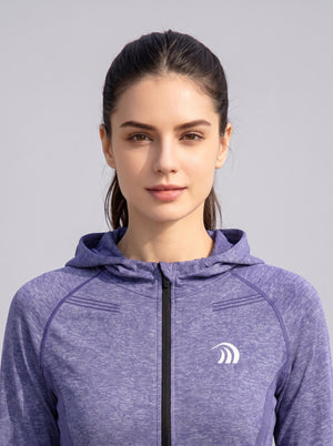 reflective logo on the chest