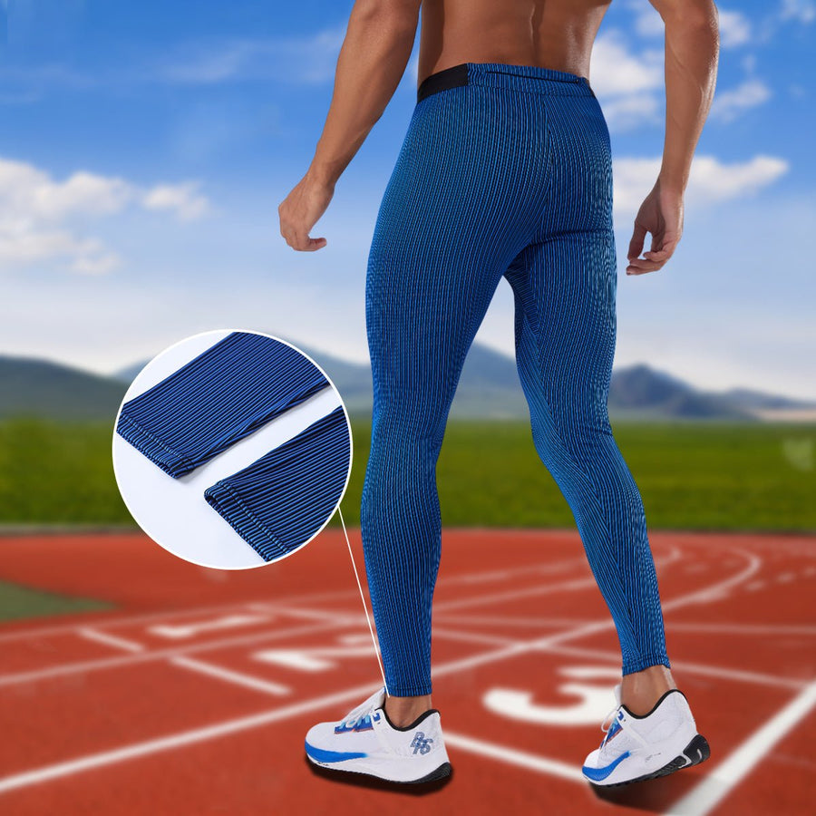 Ribbed Compression Sports Pants - Sidiou Group