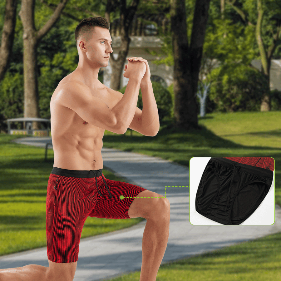 Ribbed Tight Workout Shorts - Sidiou Group