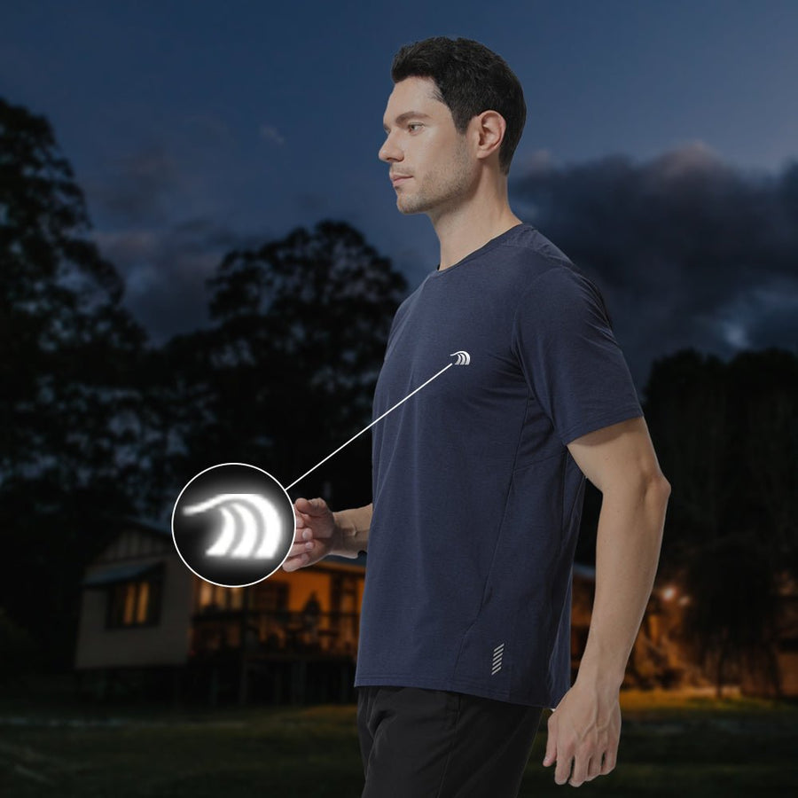 Short - Sleeved Breathable Running T-shirts - Sidiou Group