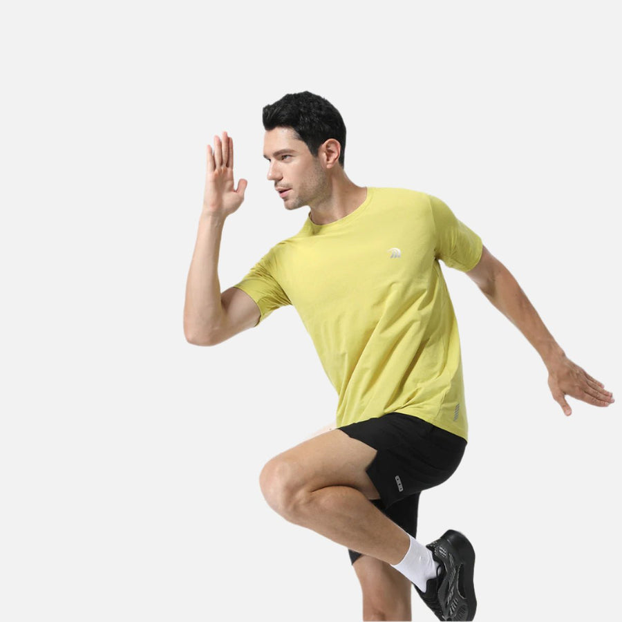 Short - Sleeved Breathable Running T-shirts - Sidiou Group