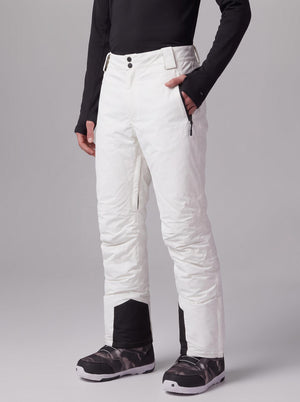 #white side view of Men's Professional Ski Pants